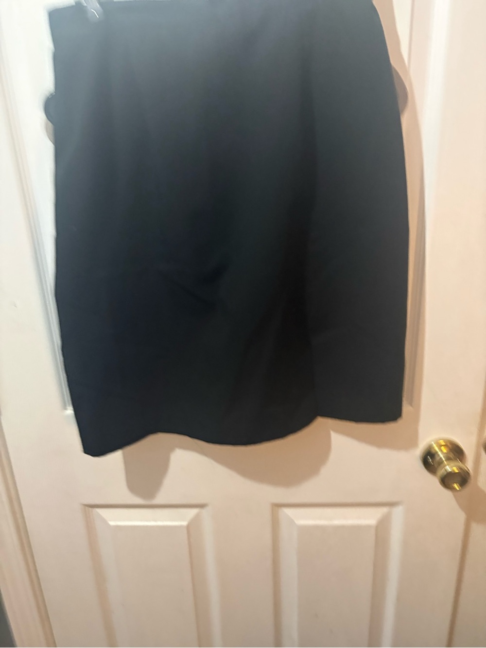 Sag Harbor Black Pencil Skirt